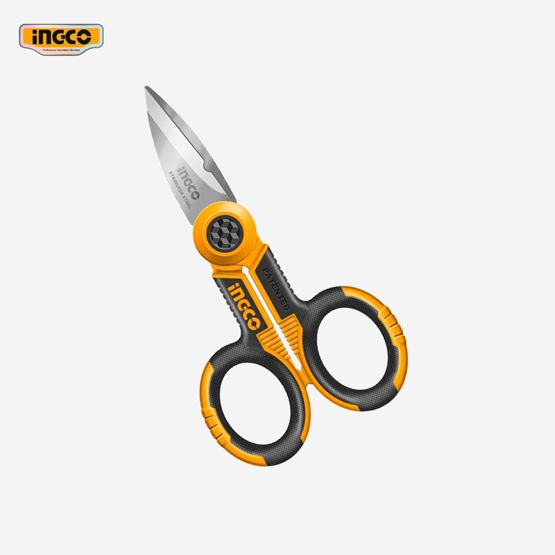 Ingco 5.5 Inch Electrician's Scissors HES02855