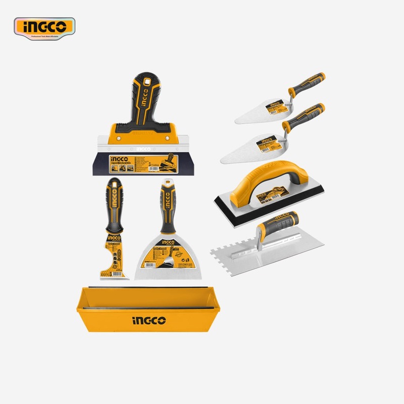 Ingco 8 Pcs / Set Bricklaying & Plastering Household Hand Tools Set COS23076