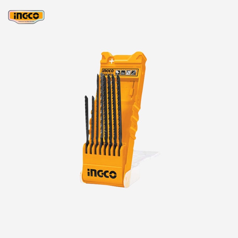 Ingco 8 Pcs / Set Jigsaw Blade Set For Metal and Wood AKD8088