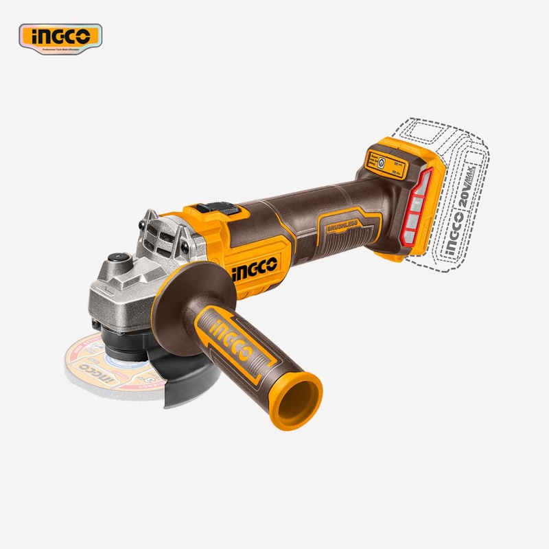 Ingco P20S 20V Cordless Li-Ion Angle Grinder CAGLI201008