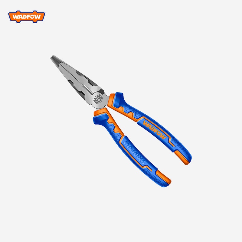 Wadfow  6"/160mm, 8"/200mm High Leverage Bent Nose Pliers WAD-HT