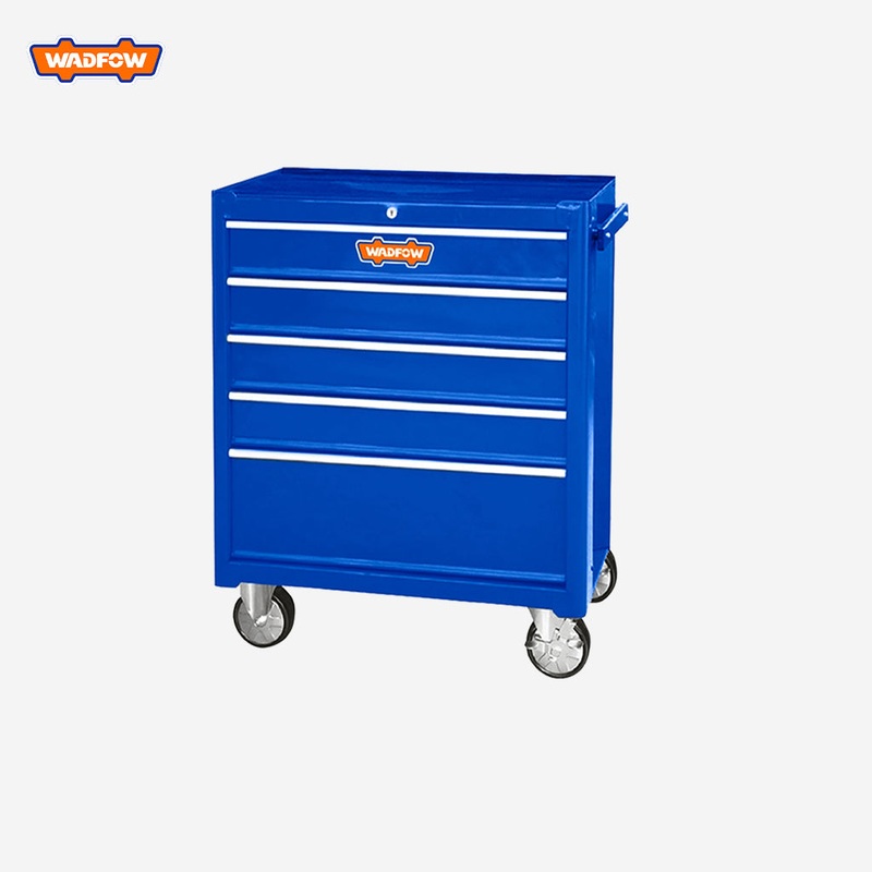 Wadfow Roller Tool Cabinet Organizer with 5pcs Drawers 688 x 458 x 735mm WCS2A05