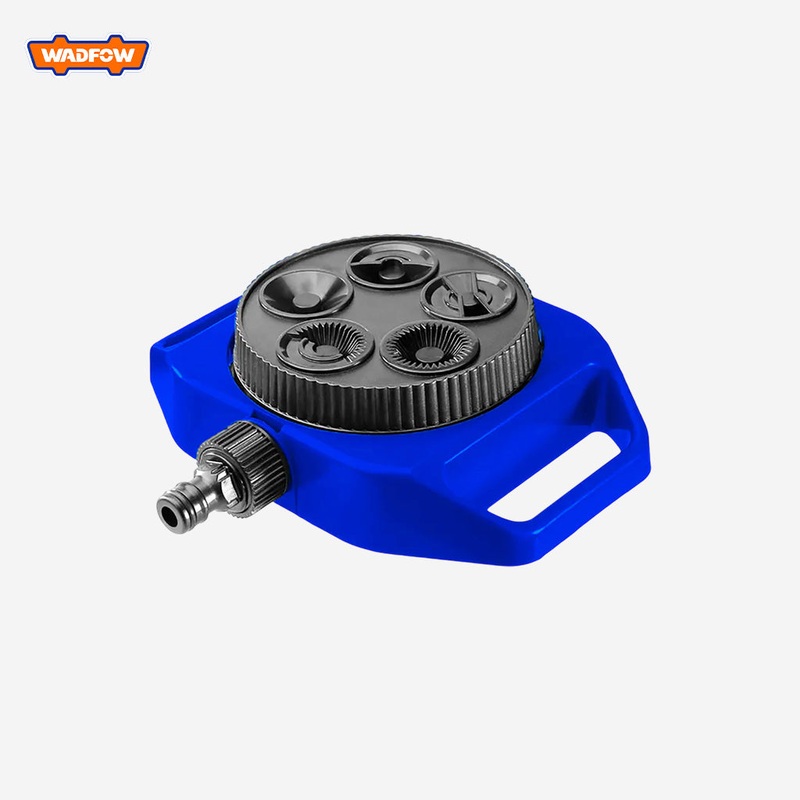 Wadfow  WHPS3061 5 in 1 Plastic Turret Sprinkler 3/4 inch ABS Water Garden Outdoor Sprinkler
