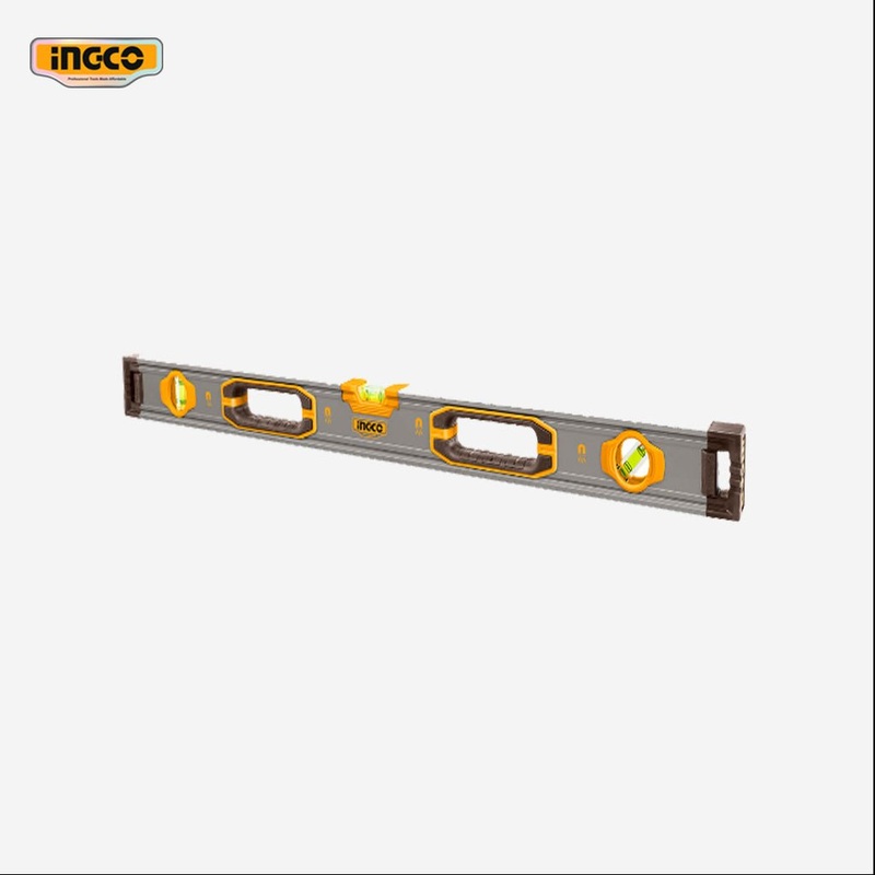 Ingco 120cm Spirit Level bar with Powerful Aluminum Magnetics HSL38120M