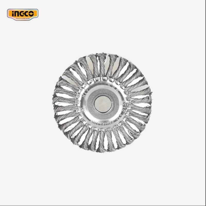 Ingco 125mm (5 Inch) & 180mm (7 Inch) Wire Wheels WB51251 & WB51801