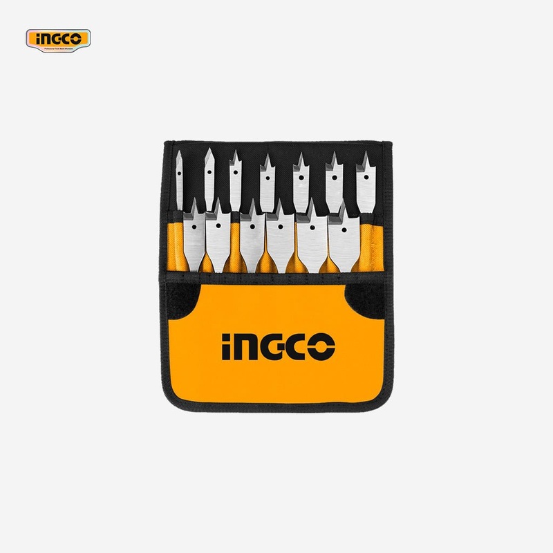 Ingco 13 Pcs / Set Flat Wood Drill Bits AKD41301