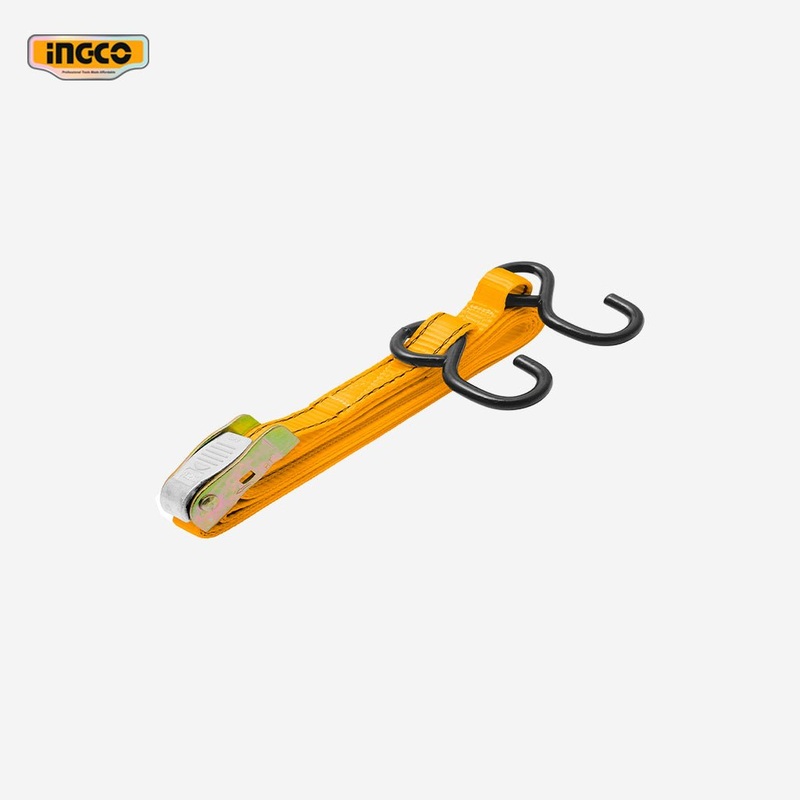 Ingco 25mm Ratchet Straps Tie Down Hold Secure Cargo Straps 0.8T x 3M HRSP08304