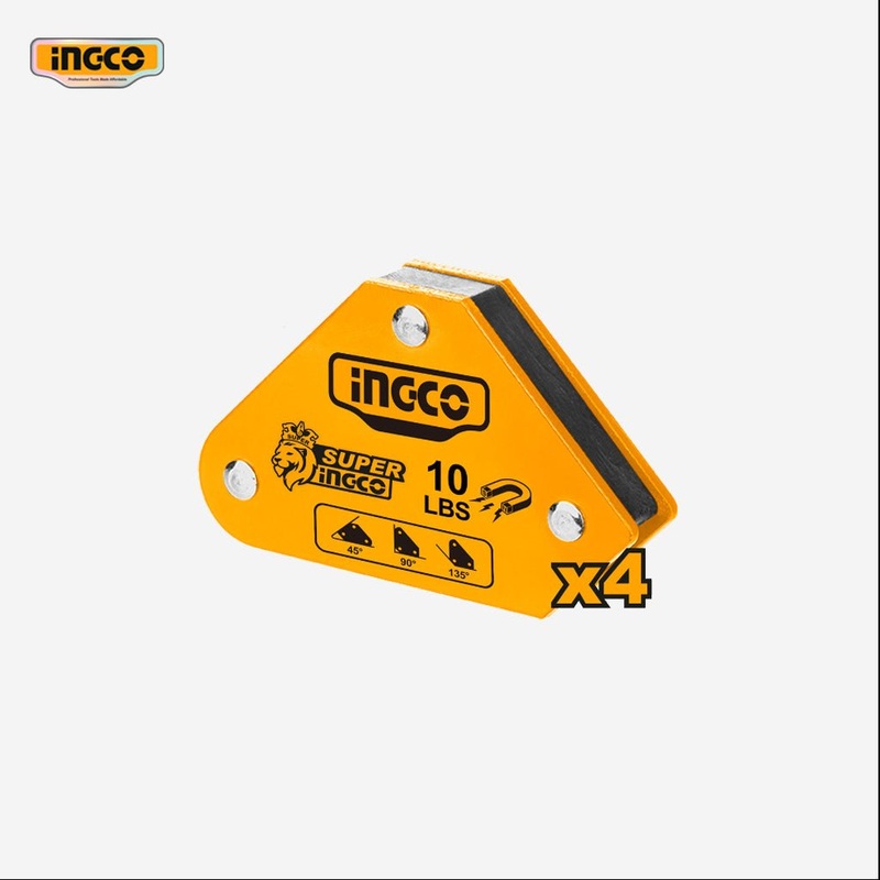 Ingco 4 Pcs Mini Magnetic Welding Holder Set AMWH4001