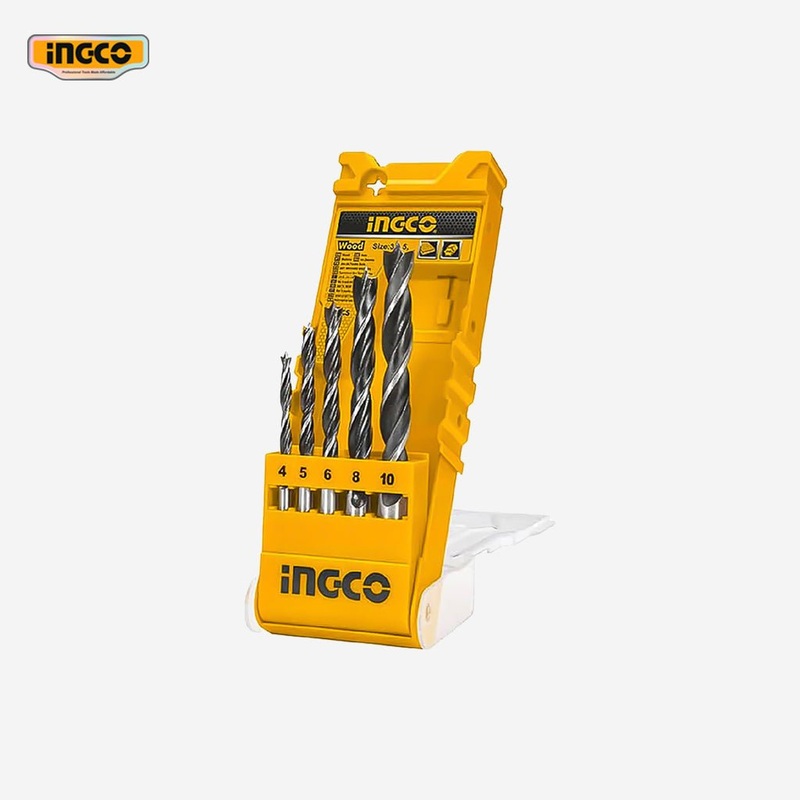 Ingco 5Pcs / Set Wood Drill Bits Set AKD5058