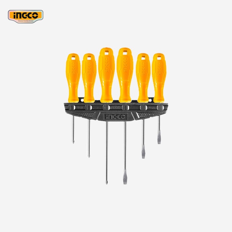 Ingco 6 Pcs Screwdriver Set HKSD0658