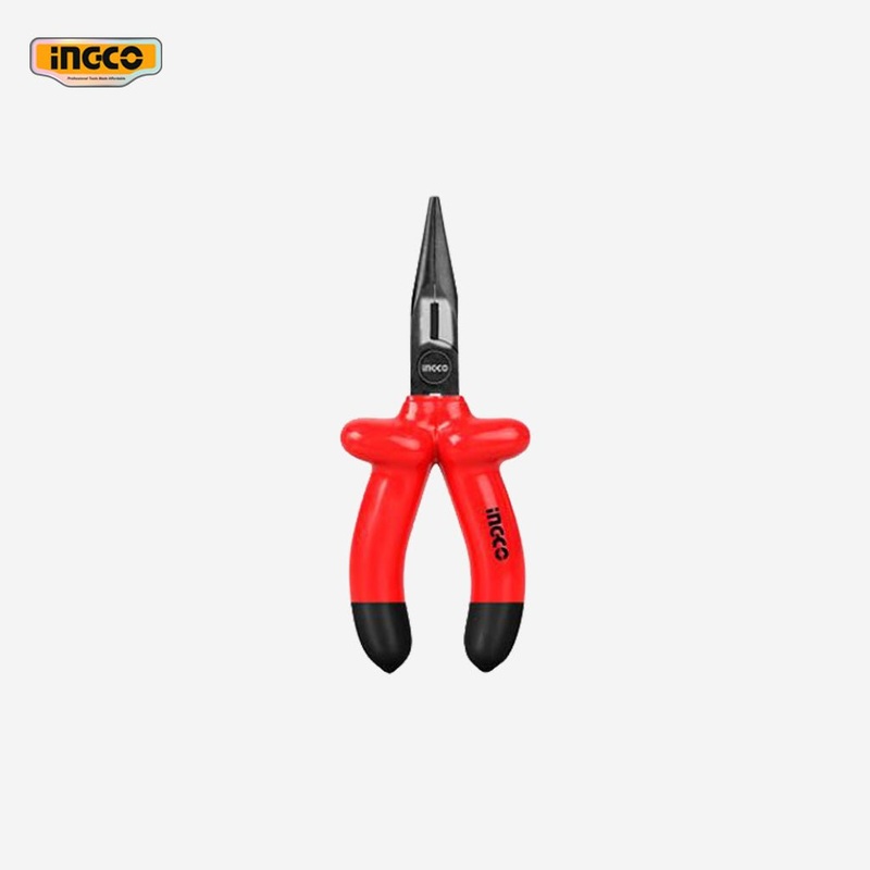 Ingco 8 Inch Insulated Long Nose Pliers Hand Tool Plier HILNP01200