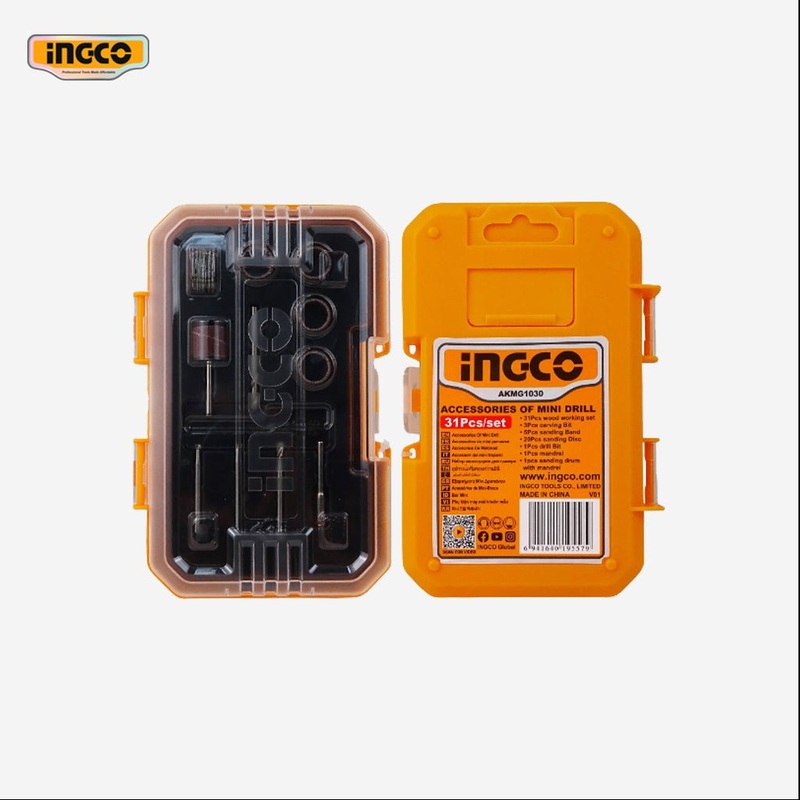Ingco 8 Pcs-73 Pcs Accessories of Mini Drill